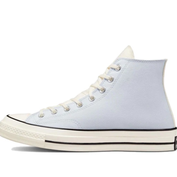 Converse High Top Chuck Taylor 70 Nautical Tri-Blocked Ghosted Vintage White - Picture 4 of 14